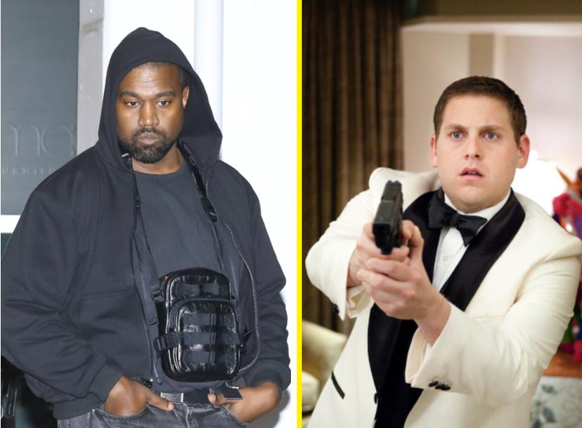 Kanye West en Jonah Hill