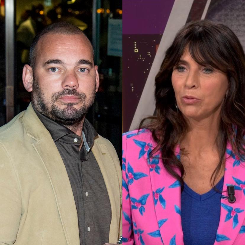 Wesley Sneijder en Sandra Schuurhof