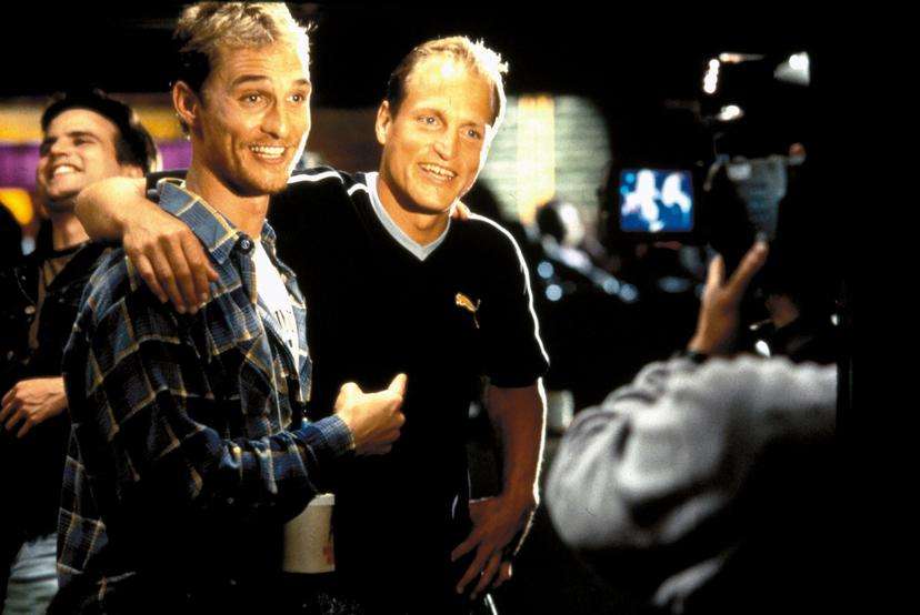 Matthew McConaughey and Woody Harrelson in EDTV