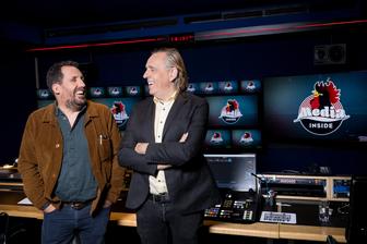 Marcel van Roosmalen en Gijs Groenteman bij Media Inside