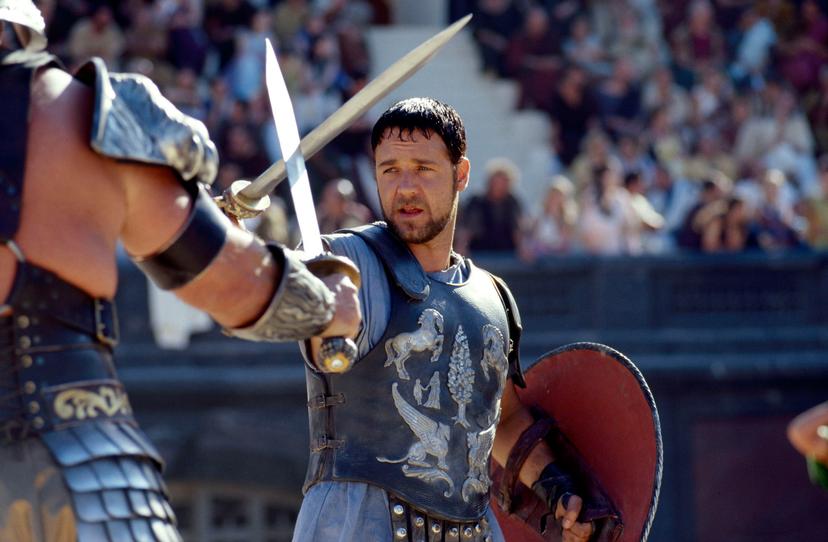 RUSSELL CROWE in GLADIATOR
