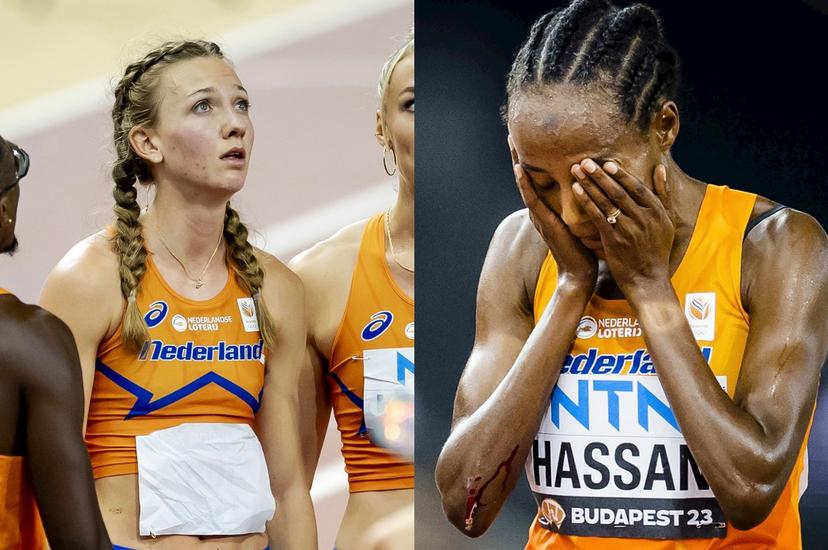 Femke Bol en Sifan Hassan