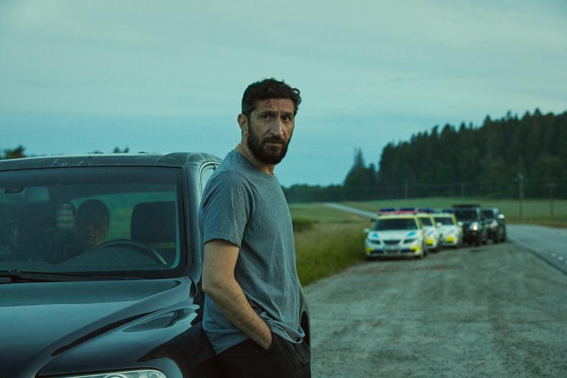A Day And A Half. (L to R) Alma Pöysti as Louise and Fares Fares as Artan in A Day And A Half. Cr. Courtesy of Netflix © 2023