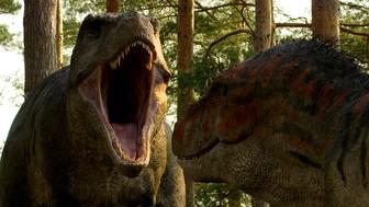 CGI-dino's in Life On Our Planet.