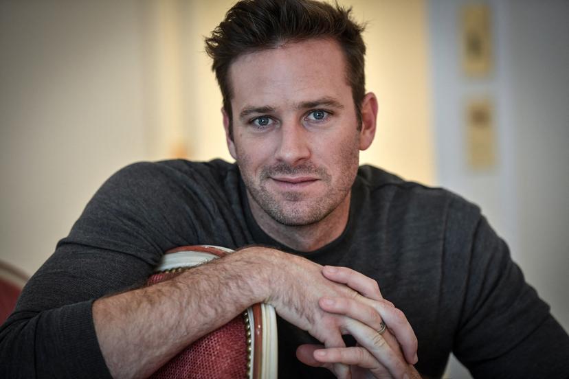 US actor Armie Hammer poses on December 4, 2018 at the Bristol palace hotel in Paris. STEPHANE DE SAKUTIN / AFP