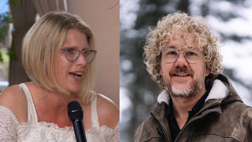 Corina uit B&B Vol Liefde en Marco uit Winter Vol Liefde