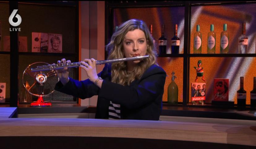Merel Ek en dwarsfluit