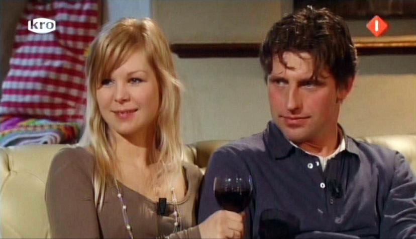 Femke Wiersma en boer Gijsbert in Boer zoekt Vrouw 2011