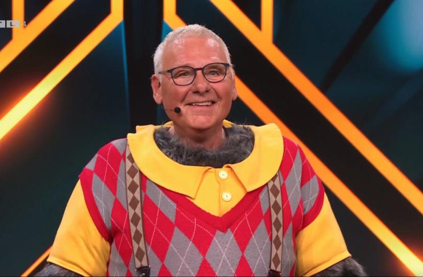 Jan de Hoop als de Wasbeer