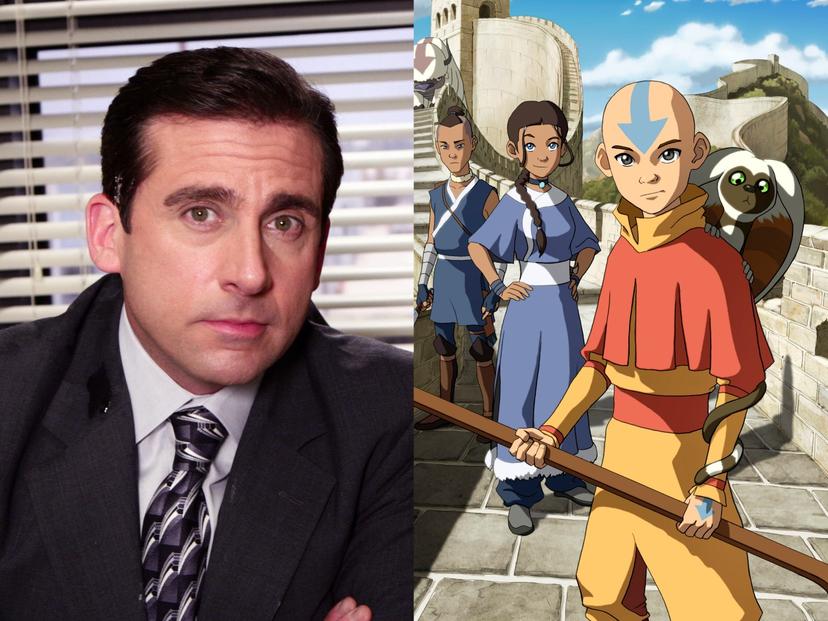 Steve Carell The Office - Avatar: The Last Airbender