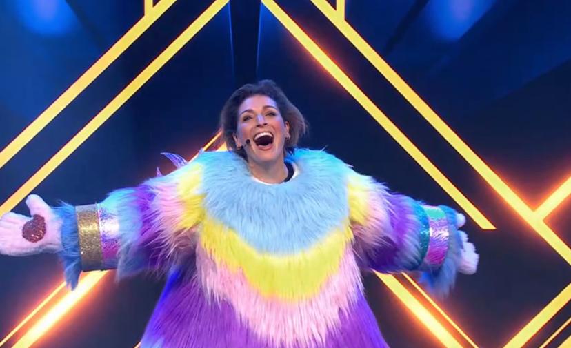 The Masked Singer / Vivienne van den Assem als De Cycloop 