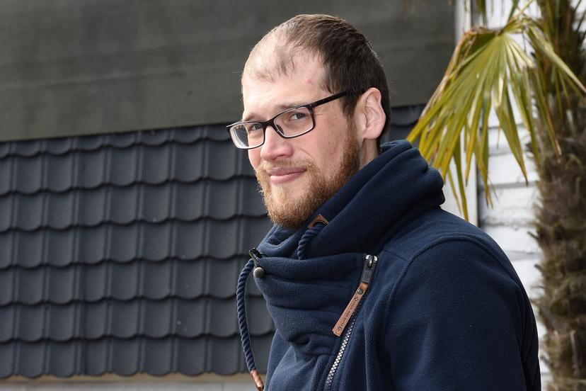 Utopia 2018, de dagelijkse realityshow van SBS.Op de foto:  Rienk Kroese