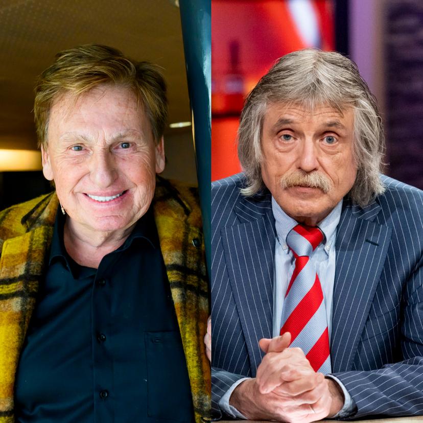 Henny Huisman en Johan Derksen