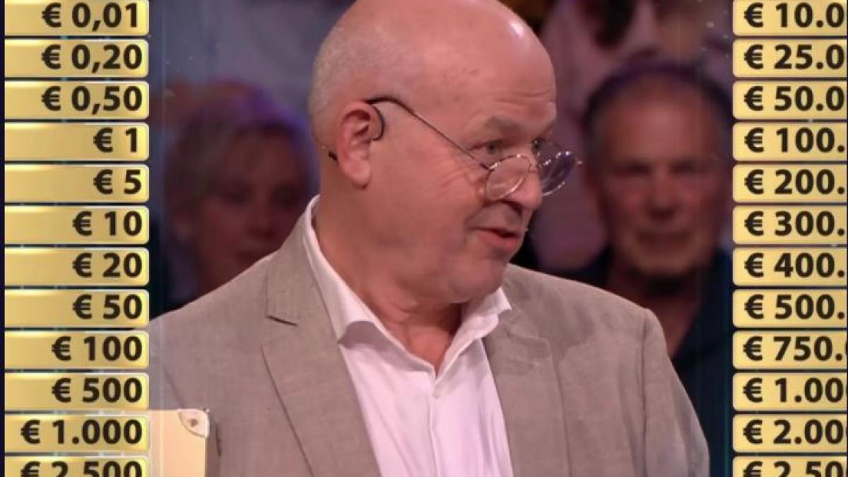 Vincent (66) won bijna 5 ton in Miljoenenjacht, maar: 'Gokken doe je in het casino'