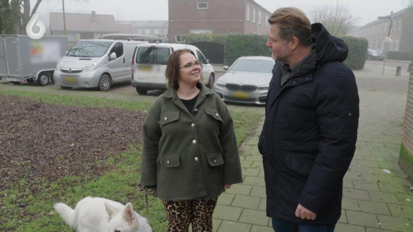 Dennis van der Geest met Lisa in Bureau Onrecht