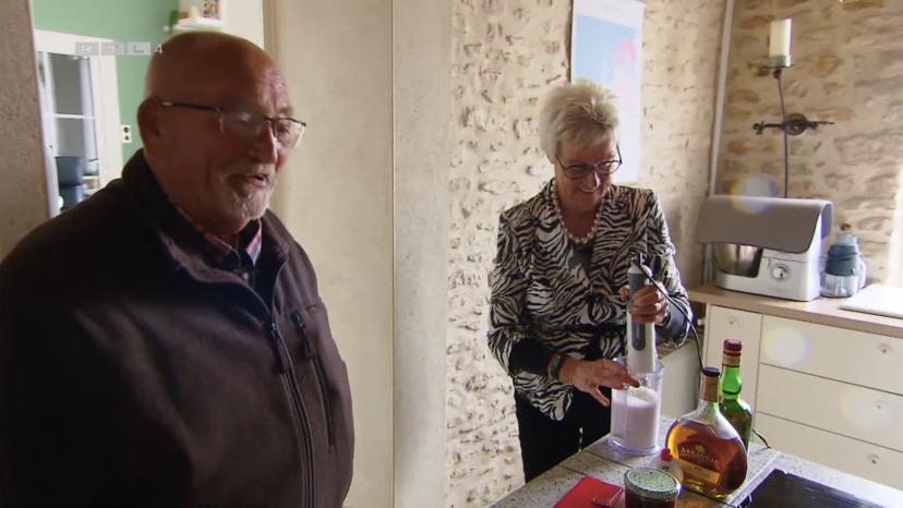 Dirk bij Magda in B&B Vol Liefde