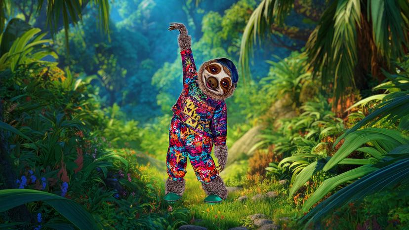 Luiaard in The Masked Singer 2025