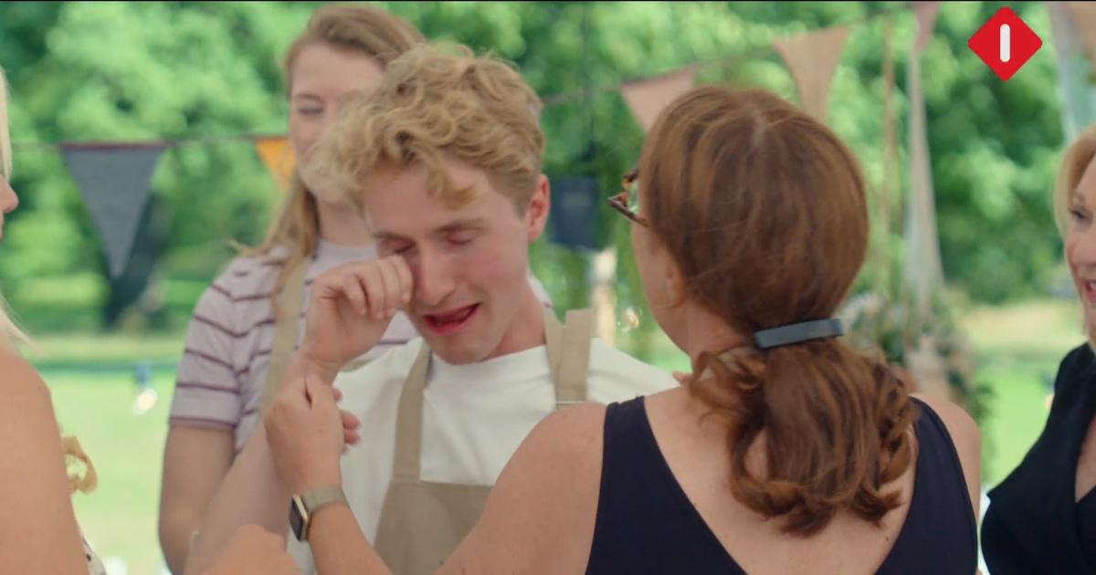 Heel Holland Bakt eindigt in tranen: ‘Het komt er gewoon even allemaal uit’