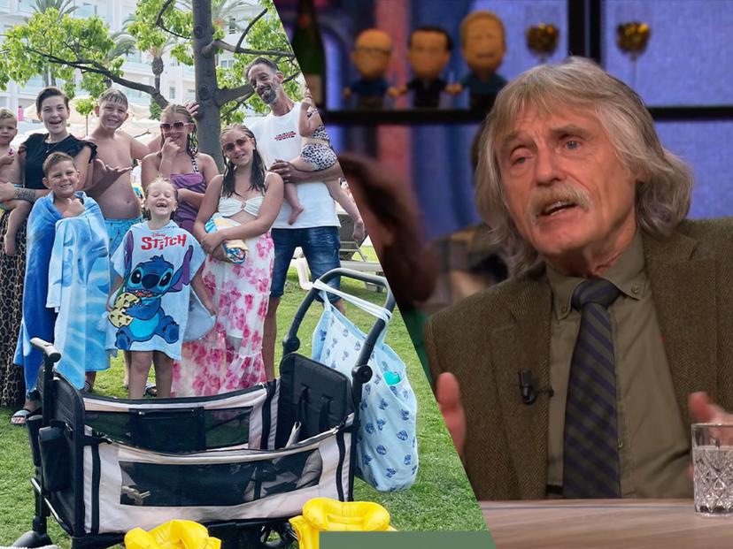 Grote Gezinnen, Grote Vakanties / Johan Derksen 