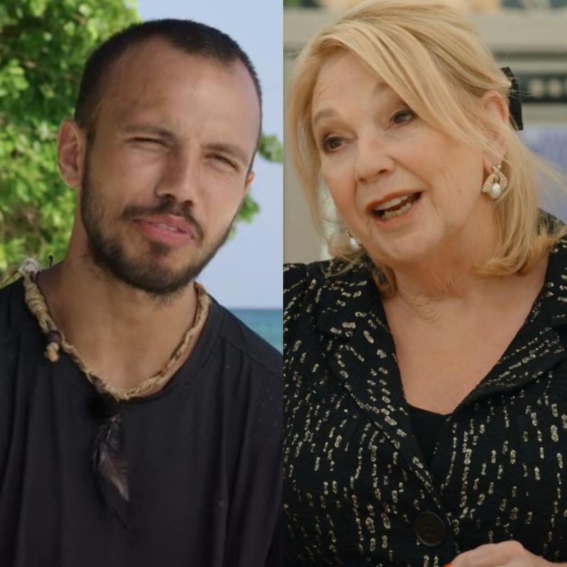 Nordin in Expeditie Robinson en Janny van der Heijden in Heel Holland Bakt