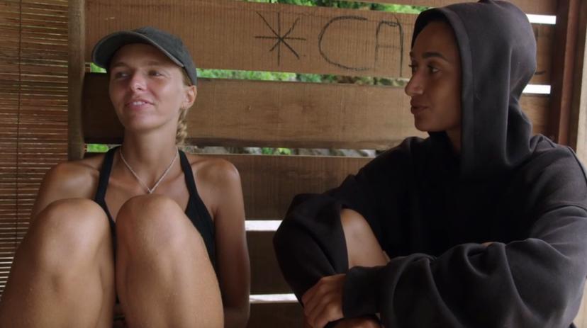 Lies Zhara en Amijé Roos in Expeditie Robinson