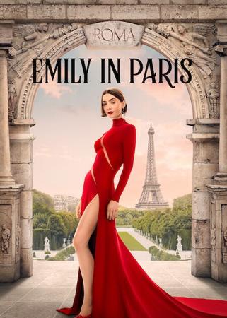Poster van Emily in Paris seizoen 5