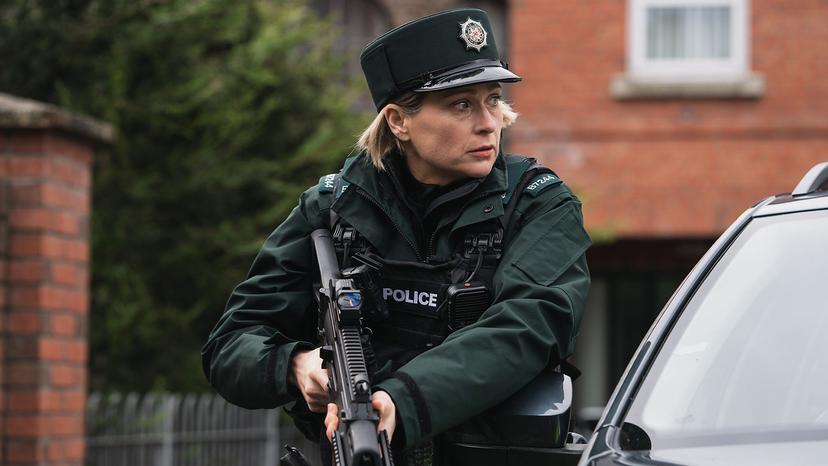 Grace Ellis (Siân Brooke) in Blue Lights S3