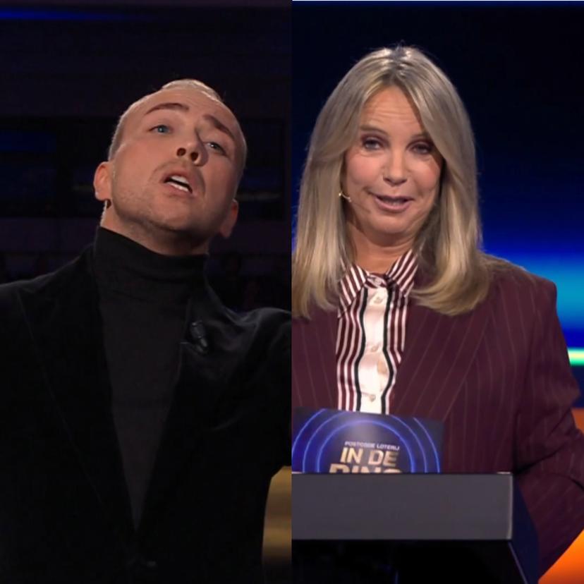 Jamai Loman in Maestro en Linda de Mol in In De Ring