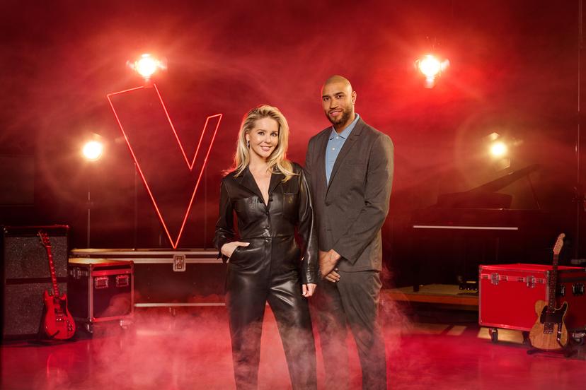 Presentatieduo The Voice of Holland (TVOH) 