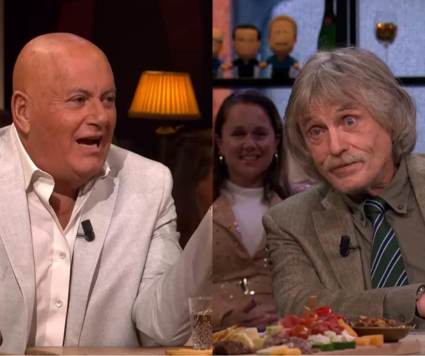 Jack van Gelder en Johan Derksen