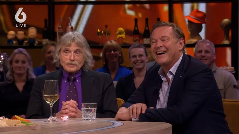 Johan Derksen en Albert Verlinde van Vandaag Inside