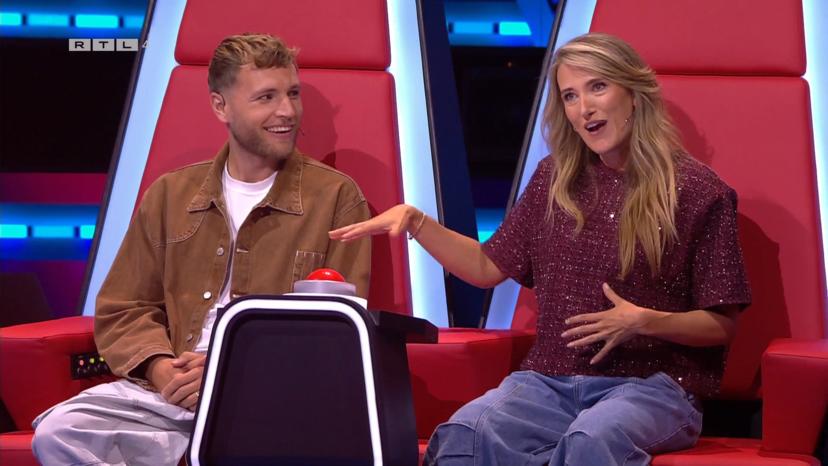 Suzan en Freek in The Voice of Holland TVOH