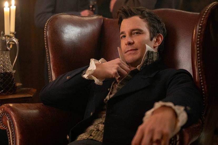 Bridgerton. Luke Thompson as Benedict Bridgerton in episode 404 of Bridgerton. Cr. Liam Daniel/Netflix  2025