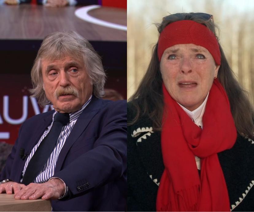 Johan Derksen in Vandaag Inside en Mickey in Winter Vol Liefde