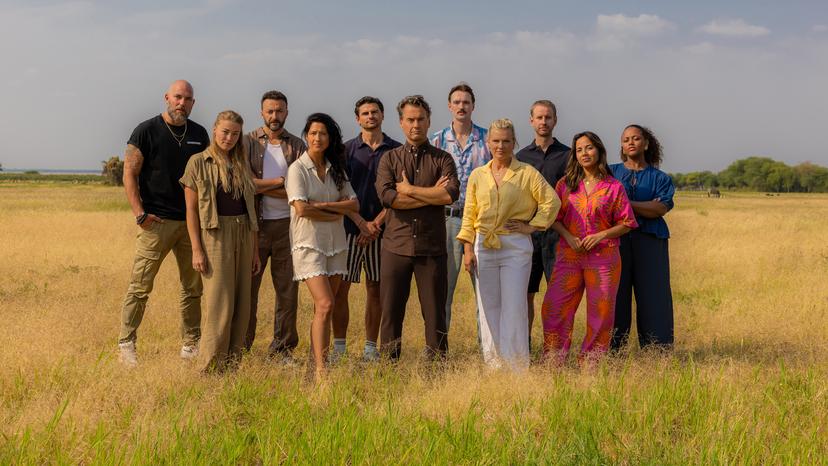 Wie is de Mol? 2026 groepsfoto in Tanzania