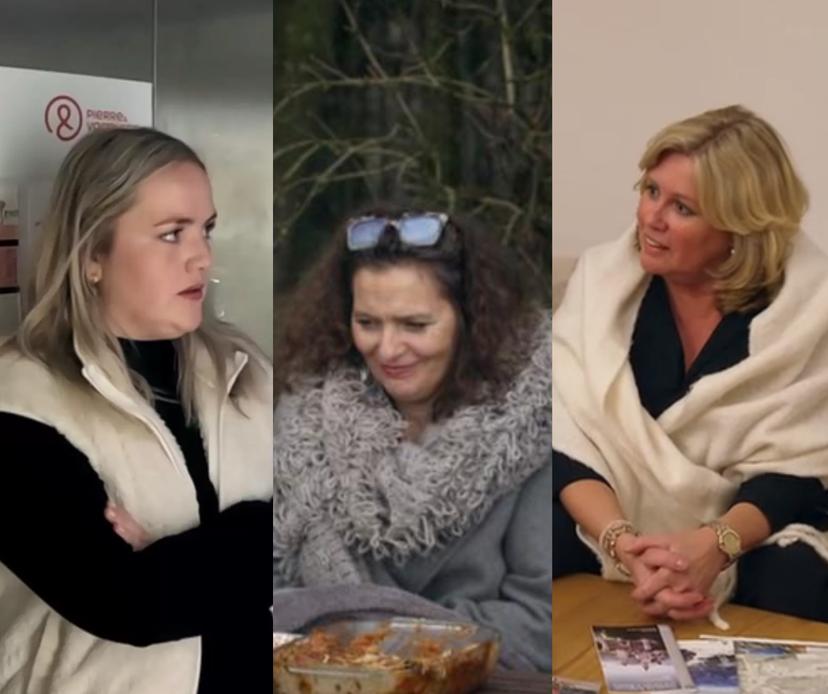 Lisette, Claudia en Karine in Winter Vol Liefde 2026