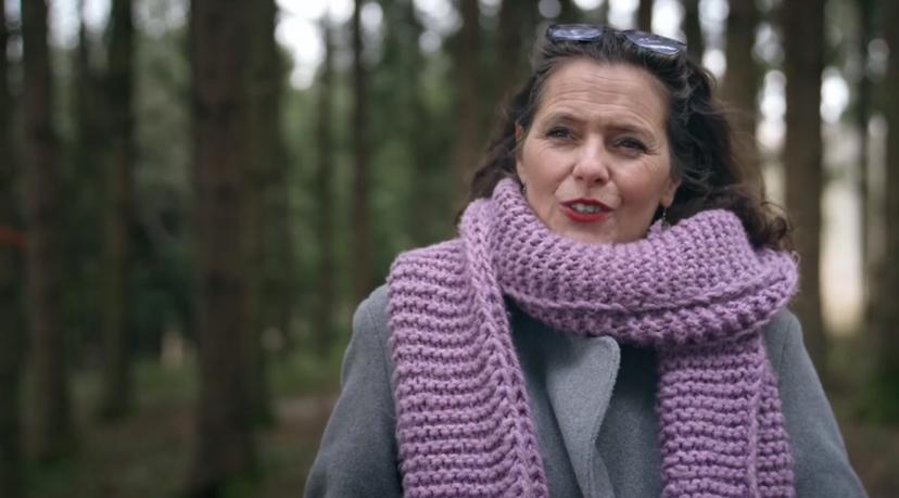 Claudia in Winter Vol Liefde