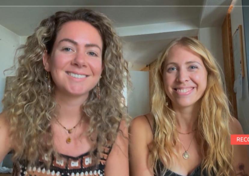Nienke en Lysanne in Ik Vertrek