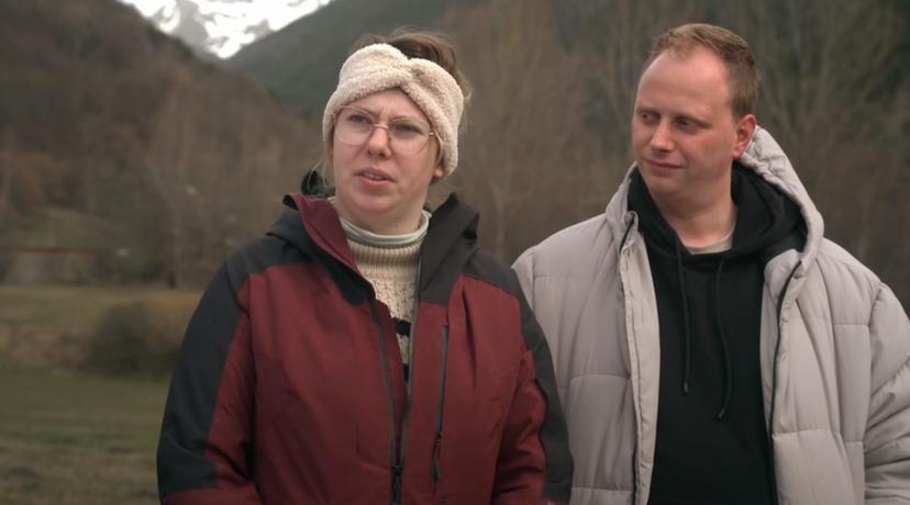 Debbie en André in Winter Vol Liefde