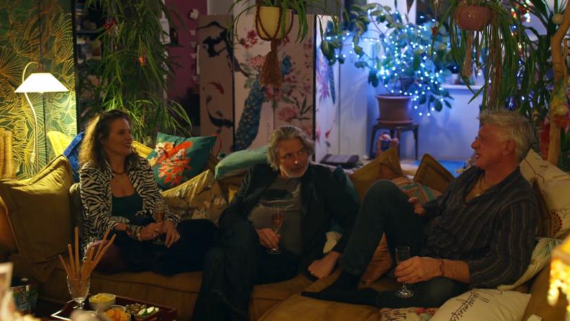 Claudia met Viktor en Hans in Winter Vol Liefde