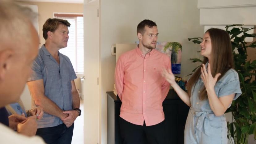 Ruben en Chantal met Beau van Erven Dorens in Kopen Zonder Kijken