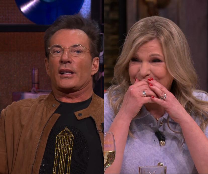 Gerard Joling en Tina Nijkamp bij Vandaag Inside