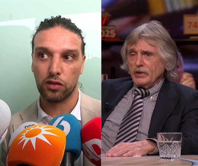 Ali B en Johan Derksen in Vandaag Inside