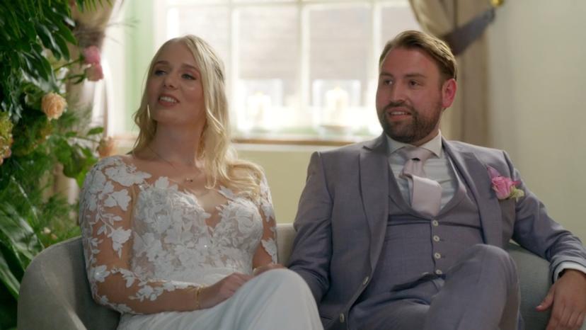 Joyce en Nick in Married At First Sight MAFS