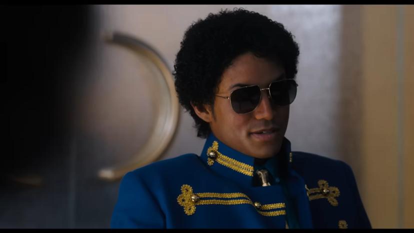 Jaafar Jackson als Michael Jackson in de Micheal film