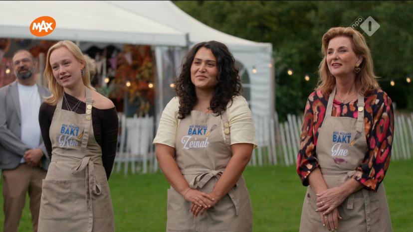 Ine, Kim en Zeinab in Heel Holland Bakt Elke Dag 2026 finale