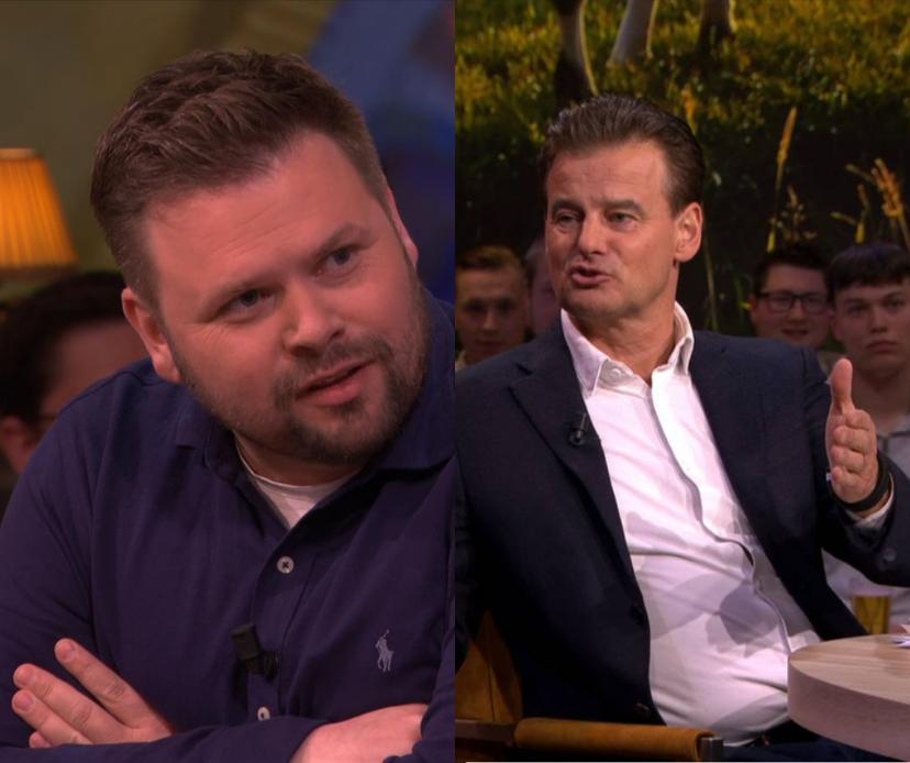 Thomas van Groningen in De Oranjezondag en Wilfred Genee in Vandaag Inside