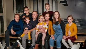 Familie Kraan uit een huis vol