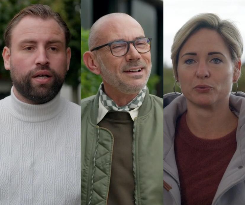 Nick, Domenik en Linda in Married at First Sight