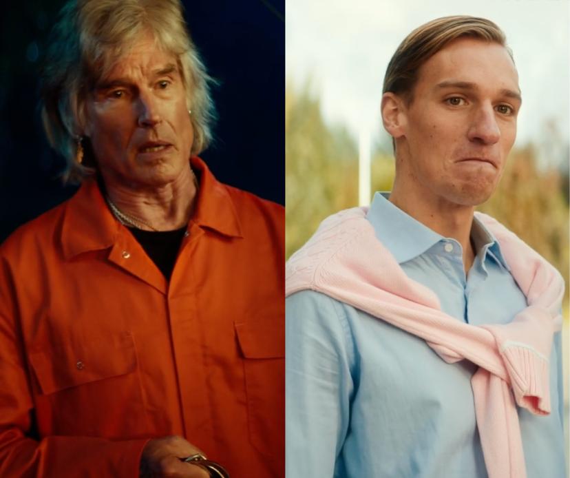 Kees Flodder Ronn Moss en Pieter Valley